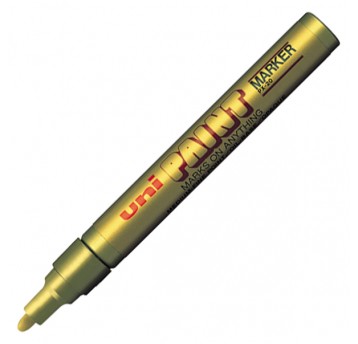marker-olejowy-uni-px-20-paint-zloty-d3ddfa1009c14035aba334ea6c89a724-eb24f23f (1) Marker olejowy, permanentny złoty UNI 1 szt. - obrazek 1