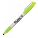 SHARPIE marker pisak FINE Lime limonkowy