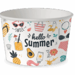 Miseczki do lodów HELLO SUMMER 245ml 50 szt doliczona opłata SUP