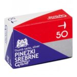 Pinezki GRAND srebrne 50 sztuk