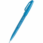 Pentel Pisak pędzelkowy do kaligrafii Brush Sign Pen błękitny