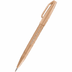 Pisak pędzelkowy PENTEL SES15C jasnobrązowy