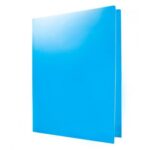 Skoroszyt plastikowy TETIS niebieski