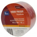 Taśma pakowa TETIS 48mm x 50m przezroczysta 62mic