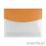 DONAU teczka rozsuwane kieszenie A4 transpar. pom