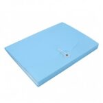 Teczka harmonijkowa 12 przegród niebieska