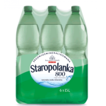 Woda Staropolanka gazowana 1,5 l Zgrzewka 6szt.