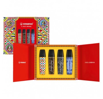 zakreslacze-stabilo-boss-limited-d-g-4-szt-d5427ee3518f440095e759ed927e83a3-a8cf95dc Zakreślacz DOLCE & GABBANA by Stabilo Boss 4 kolory - obrazek 1