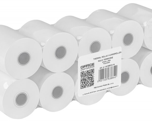 Rolki termiczne Office Products 57/30 termiczne białe Arioo.pl